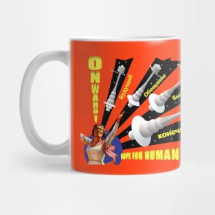 Russian / English Fleet Launch Poster Mug